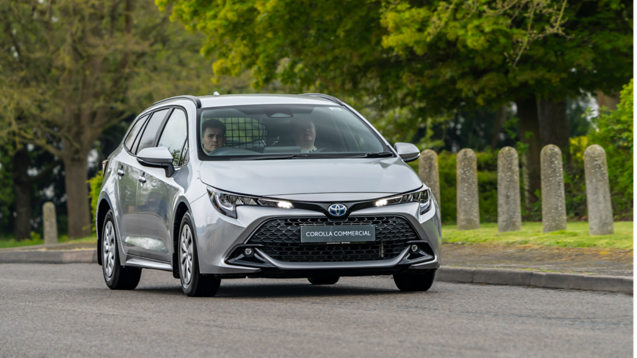 Toyota Corolla Commercial Hybrid Electric Van Toyota UK